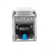 Kabel RJ45-stekker naar Keystone-module RJ45-bus DeLOCK 87029