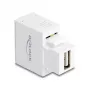 Wand-Keystone-module DELOCK met USB-A-oplaadpoort 5W wit