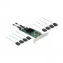 DeLOCK 8-voudige SATA PCI Express x8-kaart met verbindingskabel