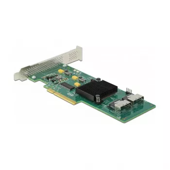 DeLOCK 8-voudige SATA PCI Express x8-kaart met verbindingskabel