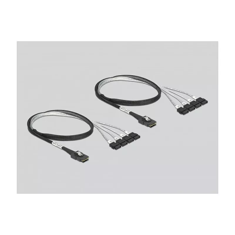 DeLOCK 8-voudige SATA PCI Express x8-kaart met verbindingskabel
