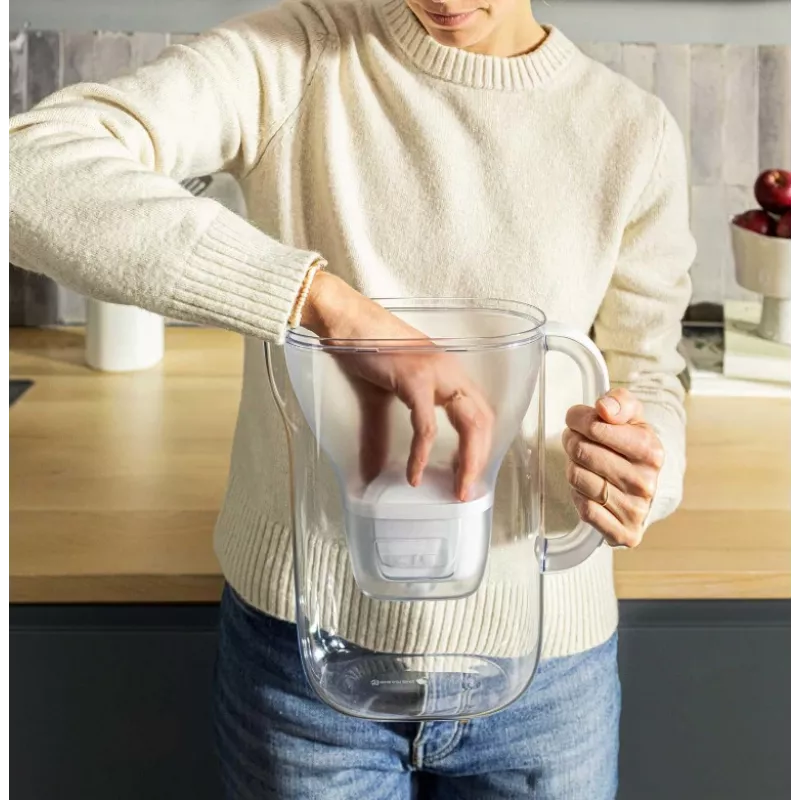 Waterfilterkan BRITA Style Essential XL met MAXTRA PRO Pure Performance cartridges (3) — wit