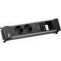 Power Frame stopcontactdoos Bachmann BM0024207 met 2x CEE7/3-stopcontacten, 1x USB-C PD 45W, 1x aansluitmodule, 0,2 m kabel