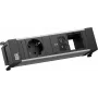 Powerframe-stopcontactmodule Bachmann BM0024291 met 1x CEE7/3, 1x USB-C PD 45W, 1x CM-kabel L=0,2m