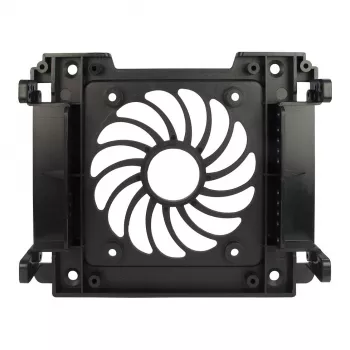 Inter-Tech montageframe 1x5,25 voor 1x2,5 / 1x3,5 / 12cm ventilator