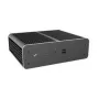 Akasa Euler CMX Mini-ITX ventilatorloze pc-behuizing A-ITX61-S1B – zwart, mini-chassis voor passief gekoelde systemen