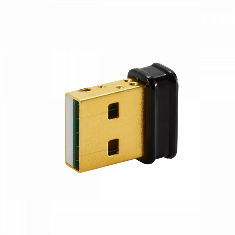 Bluetooth-USB-adapter ASUS USB-BT600, Bluetooth-interface, USB-host, 1,5 Mbit/s, USB-gevoed, zwart/goud