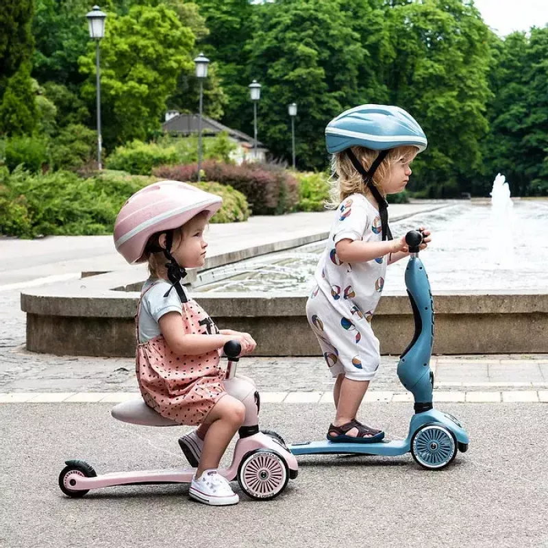 Driewielstep Scoot & Ride 96271 blauw kinderen 2,8 kg