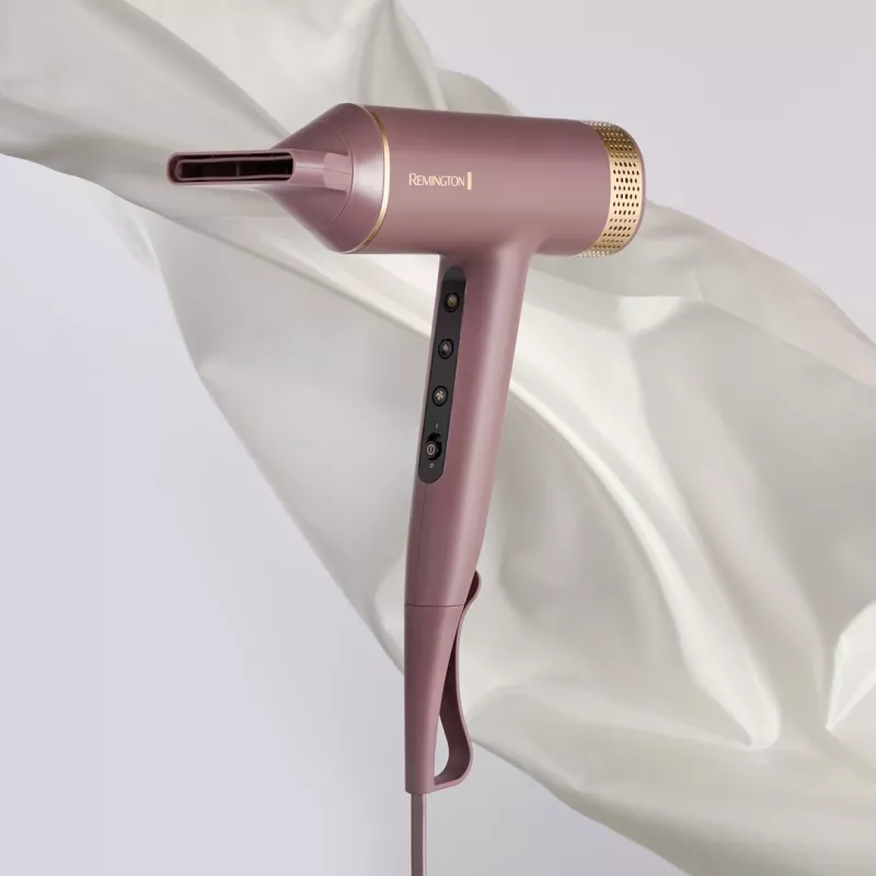 Haardroger Remington EC8930, 1600 W, digitale motor, 110000 tpm, roze, 3 m snoer
