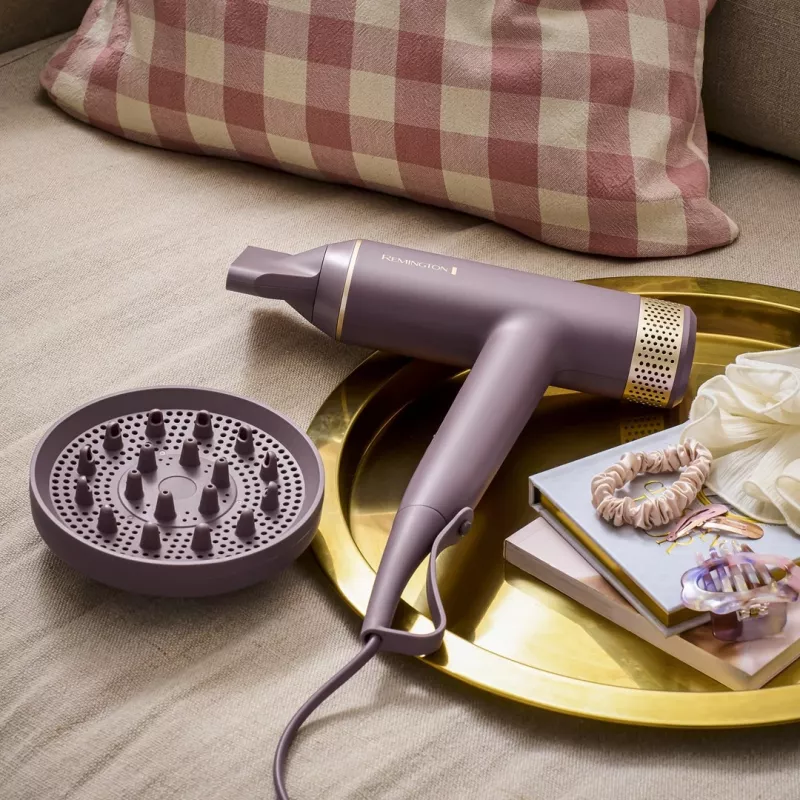 Haardroger Remington EC8930, 1600 W, digitale motor, 110000 tpm, roze, 3 m snoer