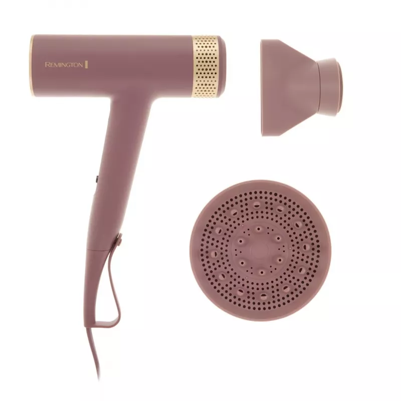 Haardroger Remington EC8930, 1600 W, digitale motor, 110000 tpm, roze, 3 m snoer