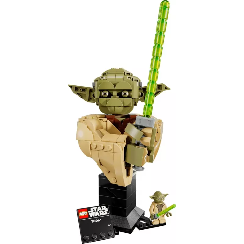 LEGO Star Wars 75438 buste van Yoda