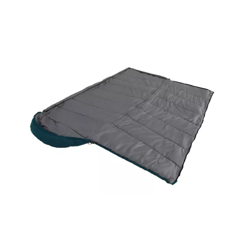 Slaapzak Easy Camp 240207 volwassene Oxford-polyester blauw, lengte 220 cm, max. lichaamslengte 195 cm