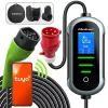 Elektrische auto oplader QOLTEC 11 kW 400 V CEE 16 A met WiFi
