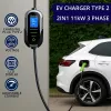 Elektrische auto oplader QOLTEC 11 kW 400 V CEE 16 A met WiFi