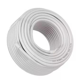 Coaxkabel MACLEAN MCTV-470 RG-6/U 25 m, wit