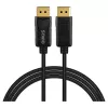 DisplayPort 1.4-kabel SAVIO CL-206, 3 m, passief, ondersteuning voor 8K@60Hz / 4K@120Hz