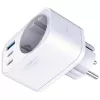 3MK Charger Comfort Charger GaN 30W wit – USB-voeding, 30W GaN-uitgang