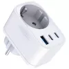 3MK Charger Comfort Charger GaN 30W wit – USB-voeding, 30W GaN-uitgang