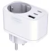 3MK Charger Comfort Charger GaN 30W wit – USB-voeding, 30W GaN-uitgang