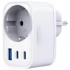 3MK Charger Comfort Charger GaN 30W wit – USB-voeding, 30W GaN-uitgang