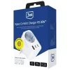 3MK Charger Comfort Charger GaN 30W wit – USB-voeding, 30W GaN-uitgang