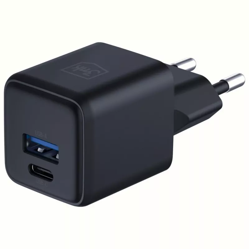 Oplader 3MK Hyper GaN 20W QC4+ USB-C snellader 20 W, GaN, QC4+