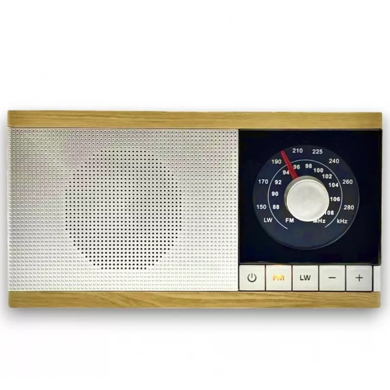 Radio Krystyna houten behuizing