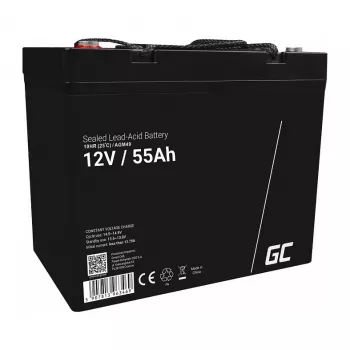 AGM accu Green Cell AGM49 55 Ah 12 V Marine Leisure