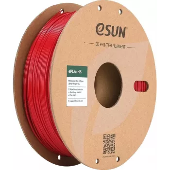 EPLA+HIGH SPEED 1,75 mm vuurrood 1 kg ESUN 3D-filament (EPLA+HS-P175FR1)