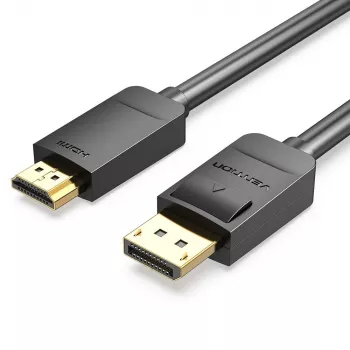 Kabel DP naar HDMI 2M/SCHWARZ Hadbh Vention