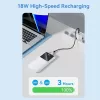 Powerbank USB 10000MAH 22.5W/ZWART FHKB0 Vention