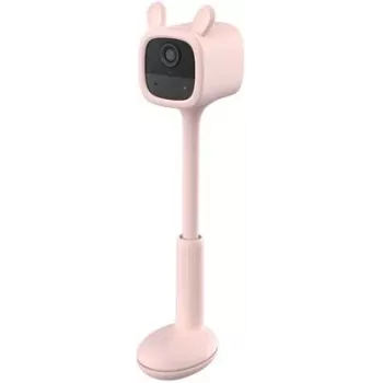 EZVIZ BM1 Rabit indoor accu-gevoede magnetische baby smart HD-monitor met schroefbevestiging roze