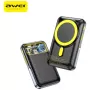 Powerbank Awei PA-10 10000mAh inductief MagSafe zwart