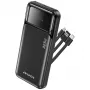 Powerbank Awei PA-91 10000mAh 22,5W PD 2xUSB-C + kabel zwart