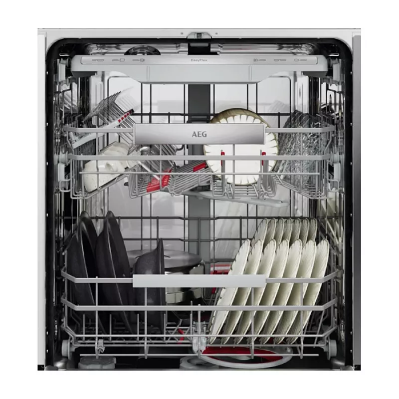 Onderbouwvaatwasser AEG GU8200A2SGM — 14 couverts, energie-efficiëntieklasse A, 40 dB, 8,4 l/cyclus