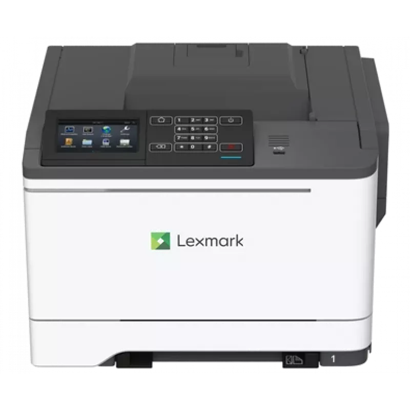 Lexmark CS622de kleurenlaserprinter — CS622de, A4, 38 ppm, duplex, 2400 x 600 DPI, 4 printcartridges