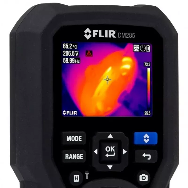 FLIR DM 285-FK warmtebeeldcamera zwart 160 x 120 pixel ingebouwd TFT-display