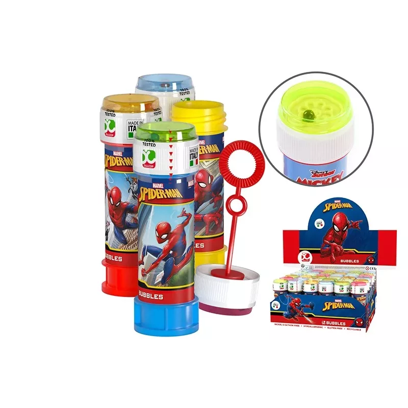Bellenblaas 60 ml Spiderman display 36 stuks