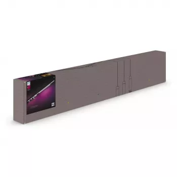 Plafond slim verlichtingsset Philips Hue Perifo recht (3 verstelbare spots, 1 lichtbalk) Bluetooth, wit, 220–240 V, 24 V lamp