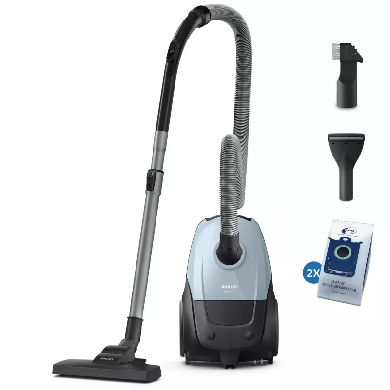 Vloerstofzuiger Philips 2000 series XD1142/10 — 800 W, 3 L stofzak, HEPA-filter, droog reinigen