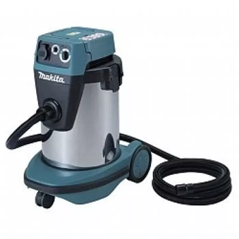 Makita VC3210LX1 stofzuiger blauw, zilver