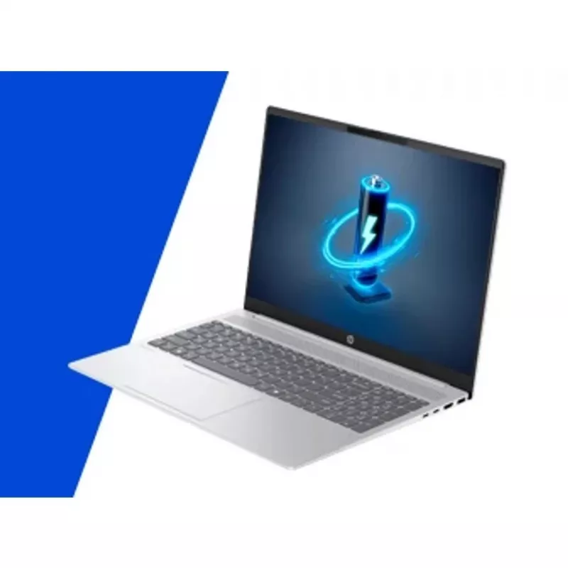 HP OmniBook 5 CW9X6EA Laptop, Intel Core Ultra 7 255U, 16 inch 2K, 24GB, 512GB SSD, Windows 11 Home, Glacier Silver