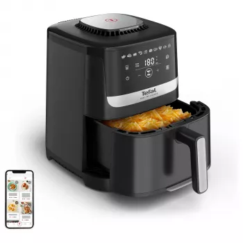 Airfryer Tefal Easy Fry Silence XL EY5528E0 — XL-capaciteit, heteluchtfriteuse, stille werking