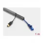 Kabelgoot / bedradingsgoot DELOCK 22025 16 x 16 mm, lengte 1 m, grijs