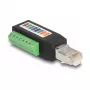 DeLOCK RJ45-stekker Cat.5e naar klemmenstrook-adapter 90° haaks