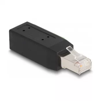 DeLOCK RJ45-stekker Cat.5e naar klemmenstrook-adapter 90° haaks