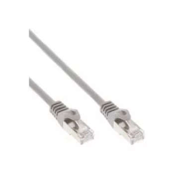 Patchkabel InLine Cat.5e SF/UTP (S-FTP) RJ-45–RJ-45, 40 m, grijs