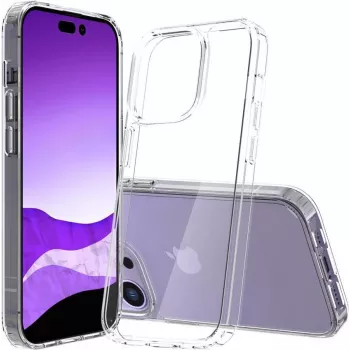 Hoesje JT BERLIN Pankow Clear iPhone 14 Pro transparant 15,5 cm