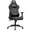 Universele gaming-stoel COUGAR Gaming ARMOR ONE V2 gevoerde zitting zwart goud
